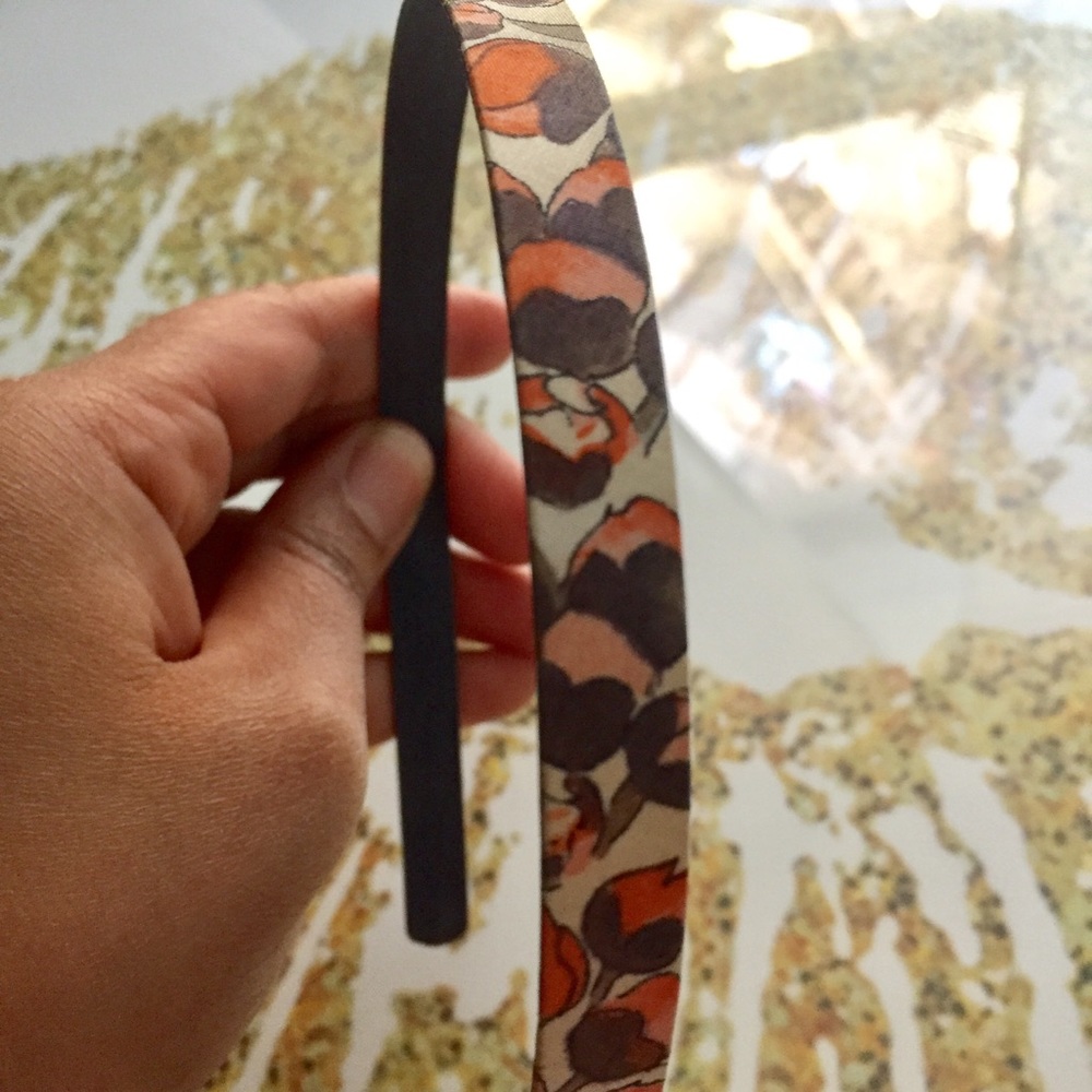 J. Crew Floral Print Preppy Headband