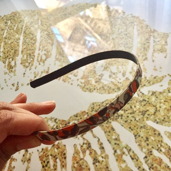 J. Crew Floral Print Preppy Headband - Picture 2 of 3