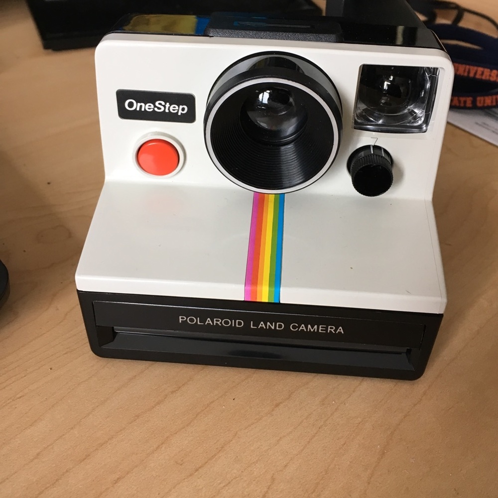 Polaroid one step land camera