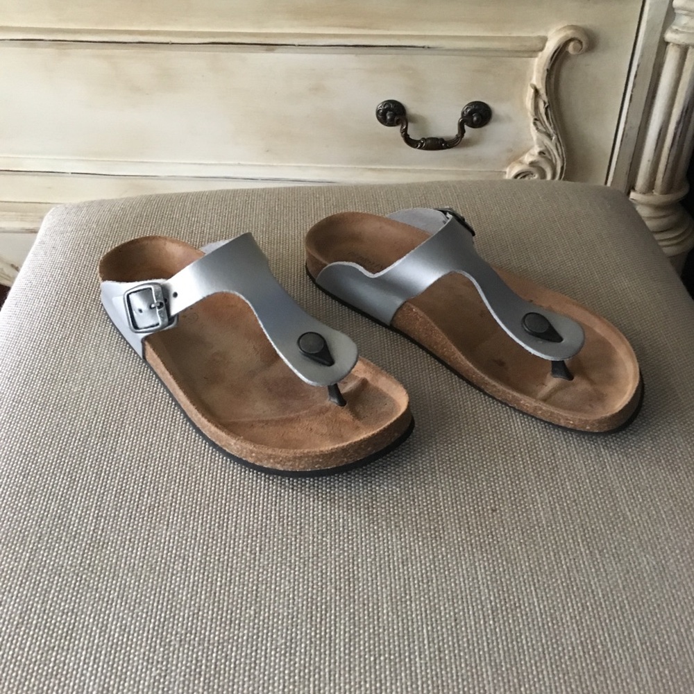 Birkenstock style sandals-genuine leather