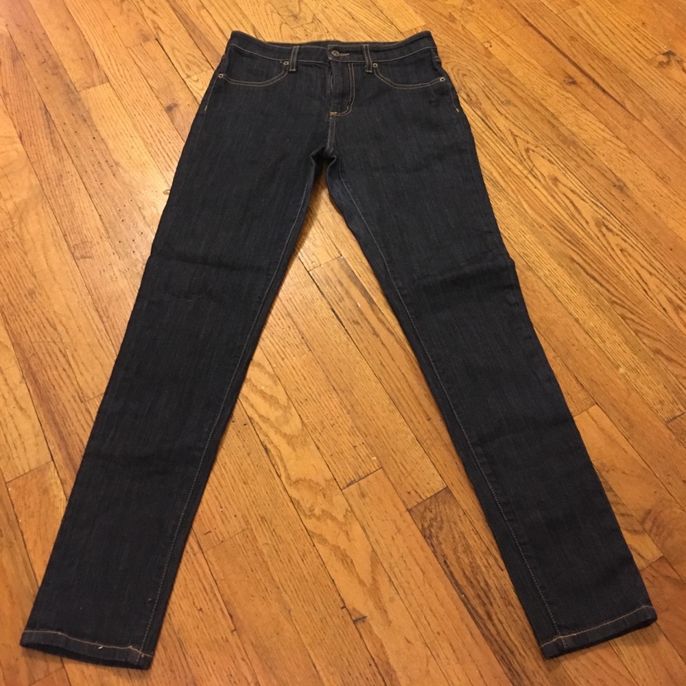 Carmar High Waisted Dark Blue Jeans