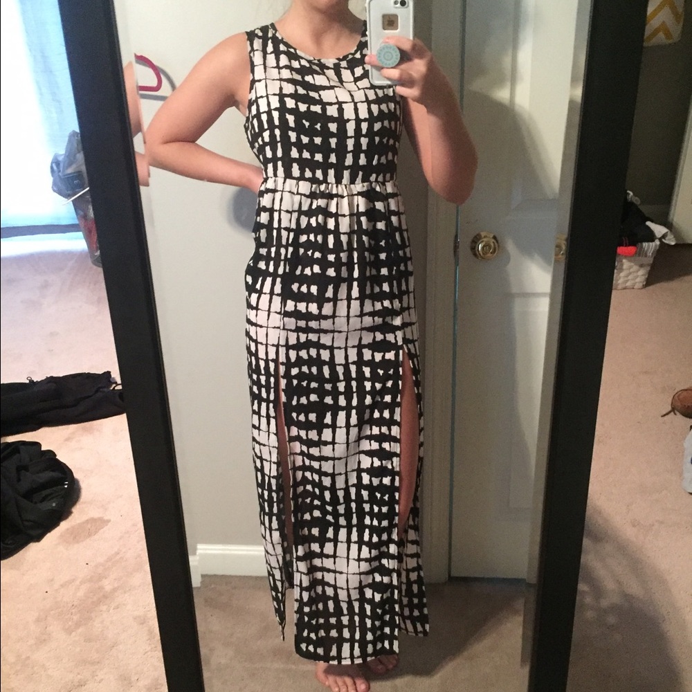 Black and White Dress