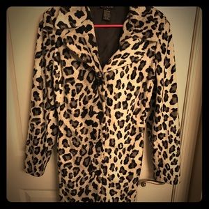 Leopard Print Jacket