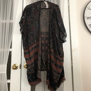 Free People Tapestry Kimono
