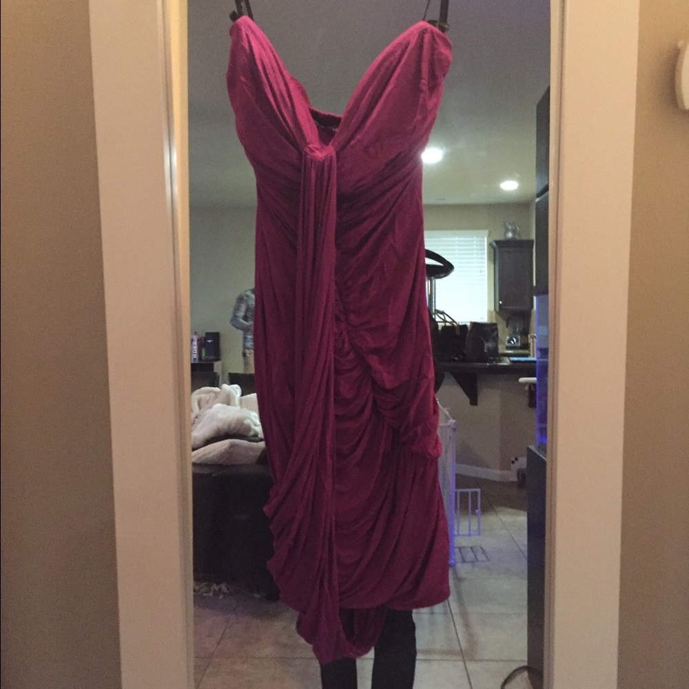Bebe Strapless Dress