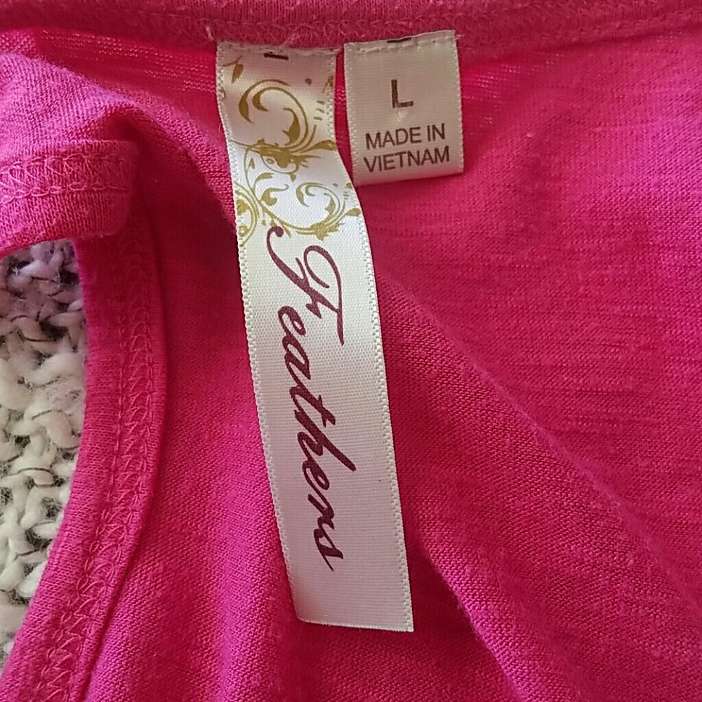 Pink Racerback Tunic Tank - Picture 4 of 4