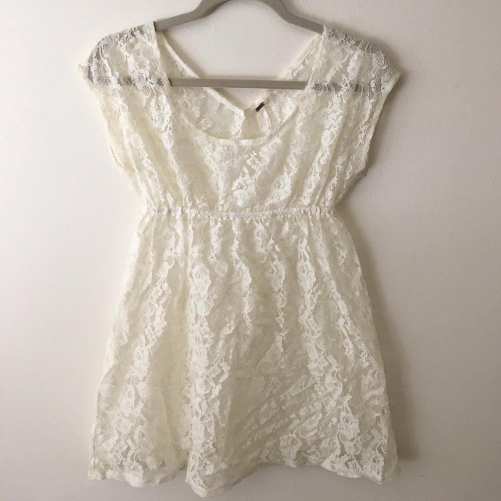 Free People Lace Tunic.