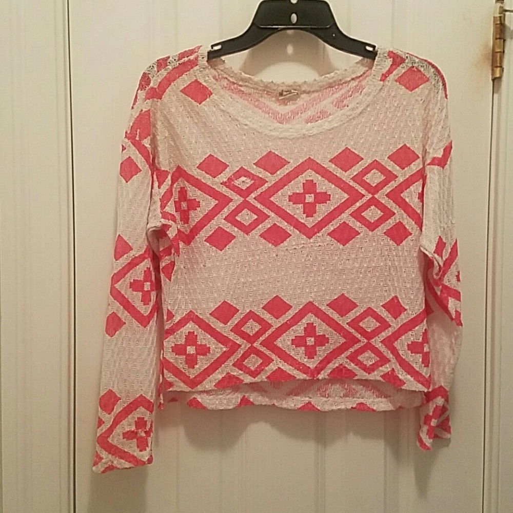 Crop top sweater