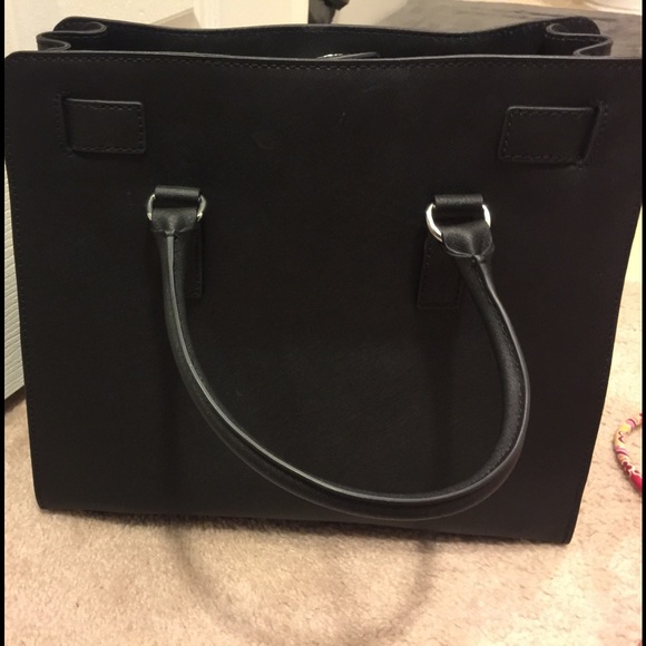 Large black Mk Hamilton satchel - Picture 4 of 6