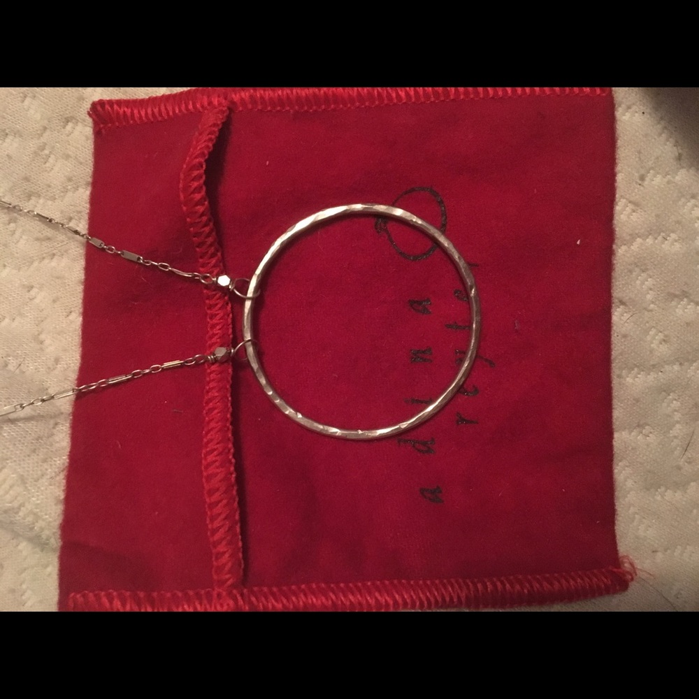Adina Reyter large circle necklace