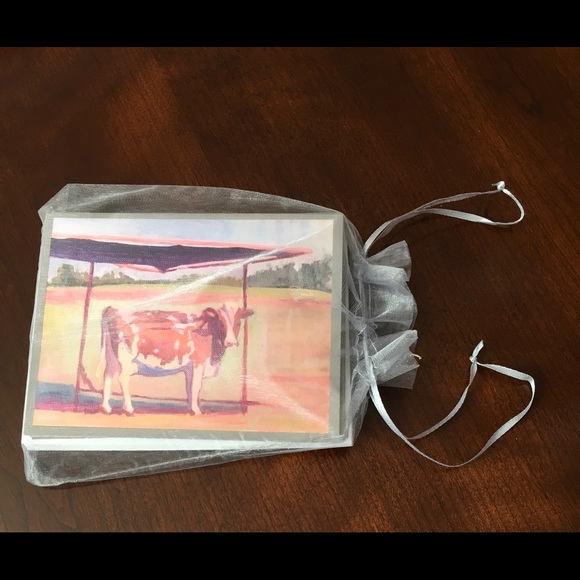10 card set, from original cow series painting - Picture 2 of 4