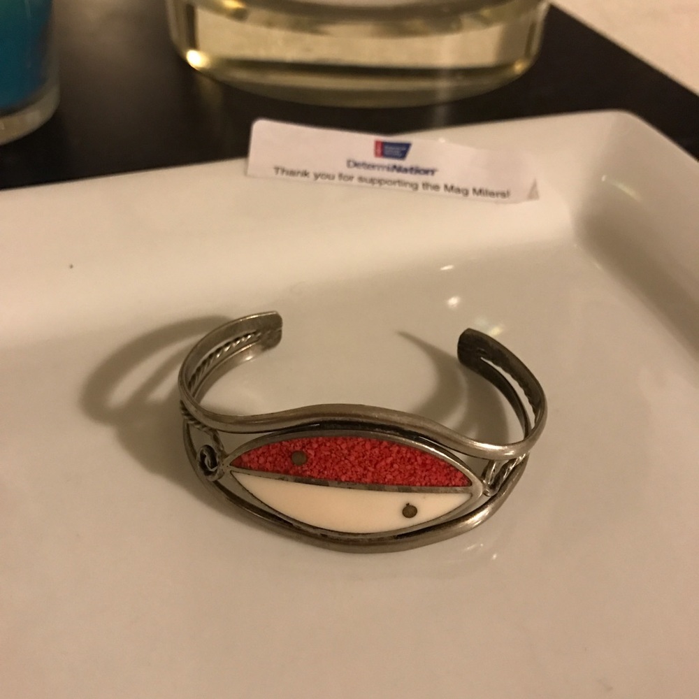 Hand-Crafted Adjustable Silver Bracelet