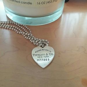 Tiffany dog tag necklace! Tiffany dog tag necklace!