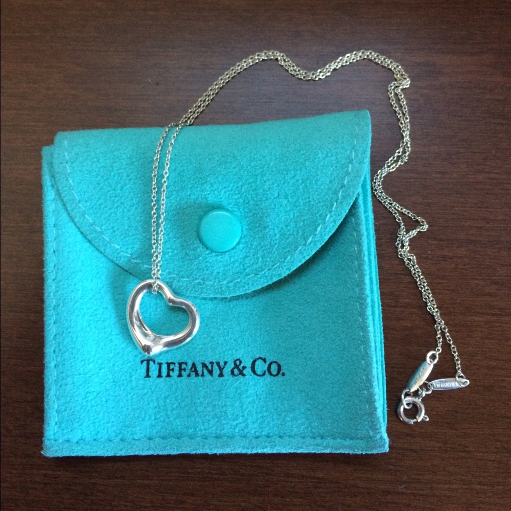 Tiffany & Co Open Heart Necklace