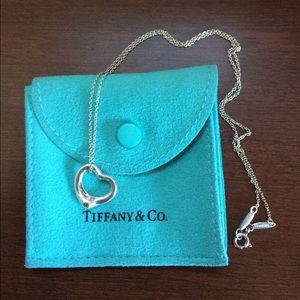 Tiffany & Co Open Heart Necklace