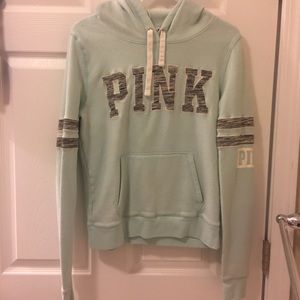 PINK PULL OVER HOODIE