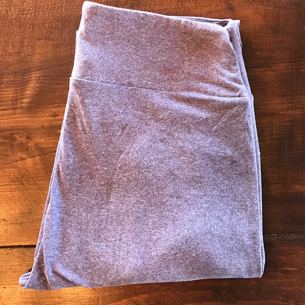 LuLaRoe Lilac Heather Leggings