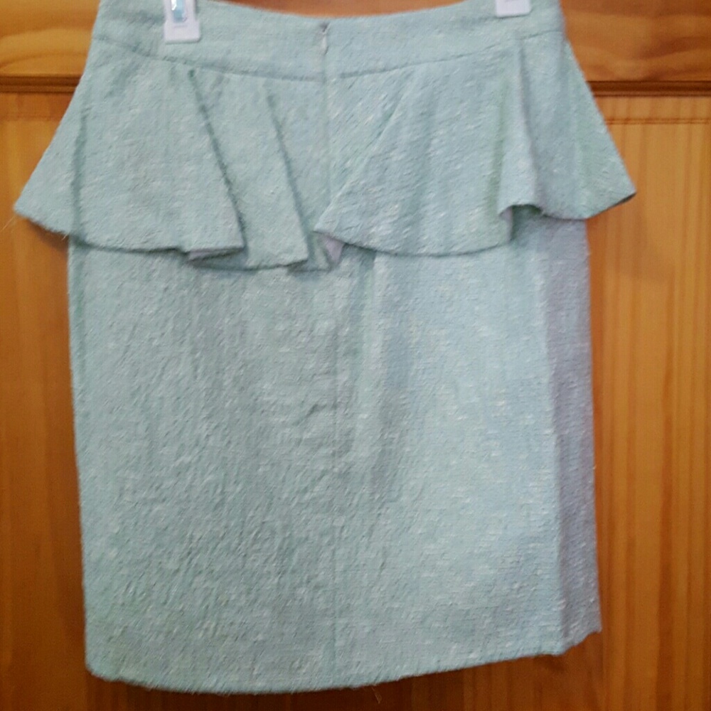 Zara peplum skirt tweed