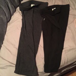 PINK cropped leggings