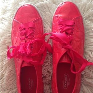 Coach tennis shoes
