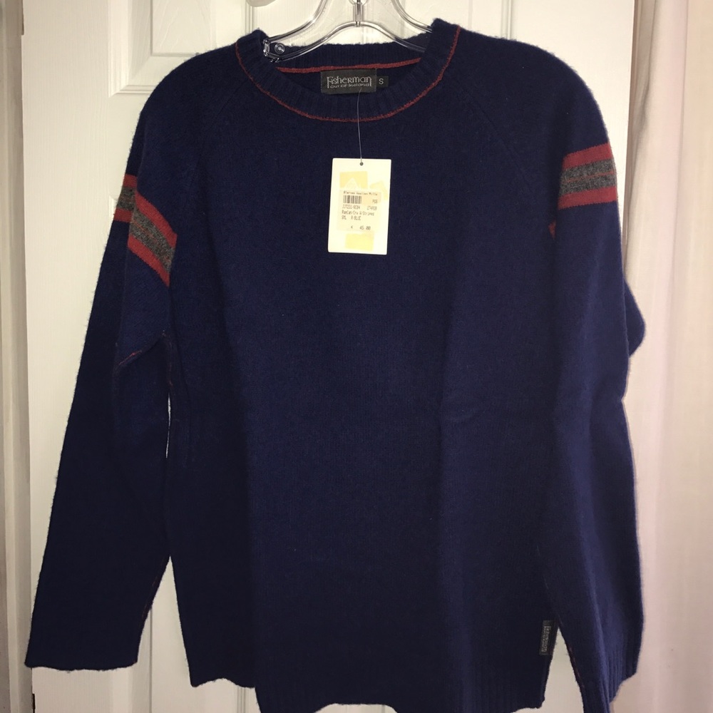 100% Lamb's Wool Sweater from Ireland NWT