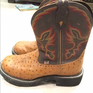 Justin boots size 8