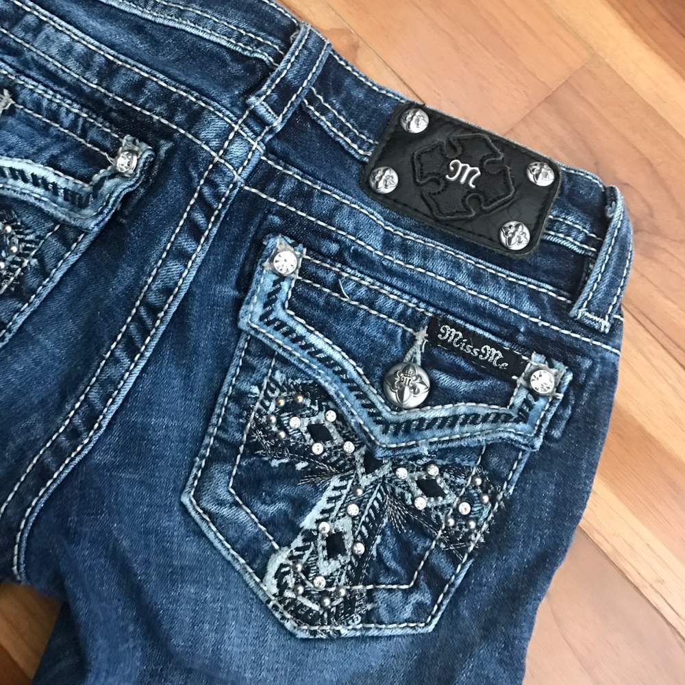 Miss Me Girls Size 12 Bermuda Shorts