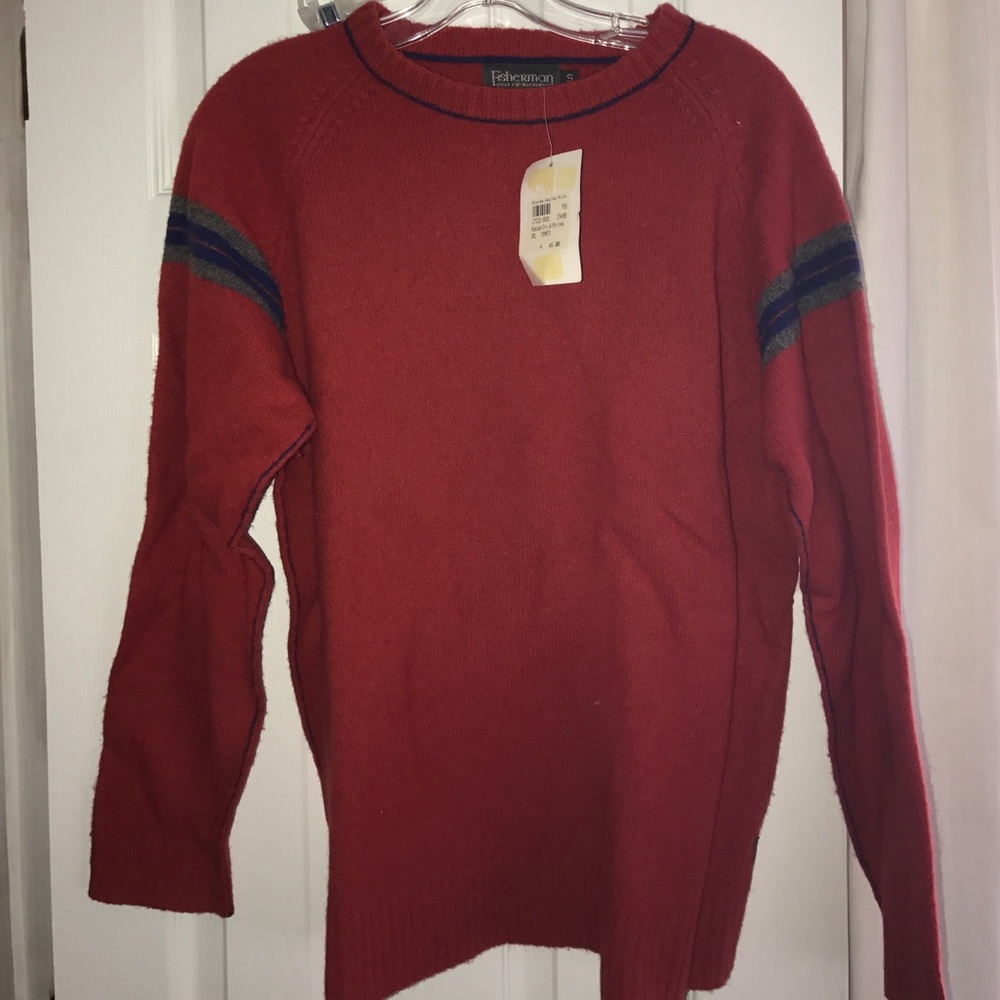 100% Lamb's Wool Sweater from Ireland NWT