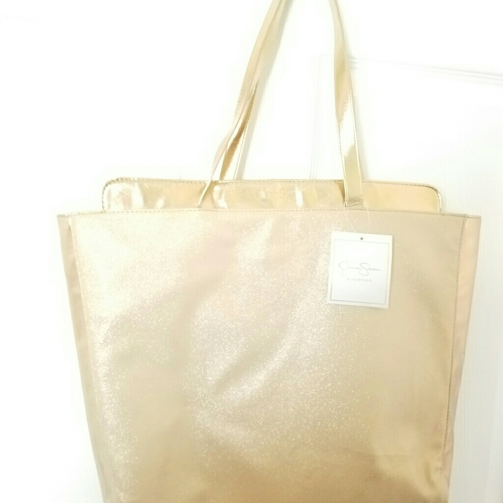 Jessica Simpson cream tote