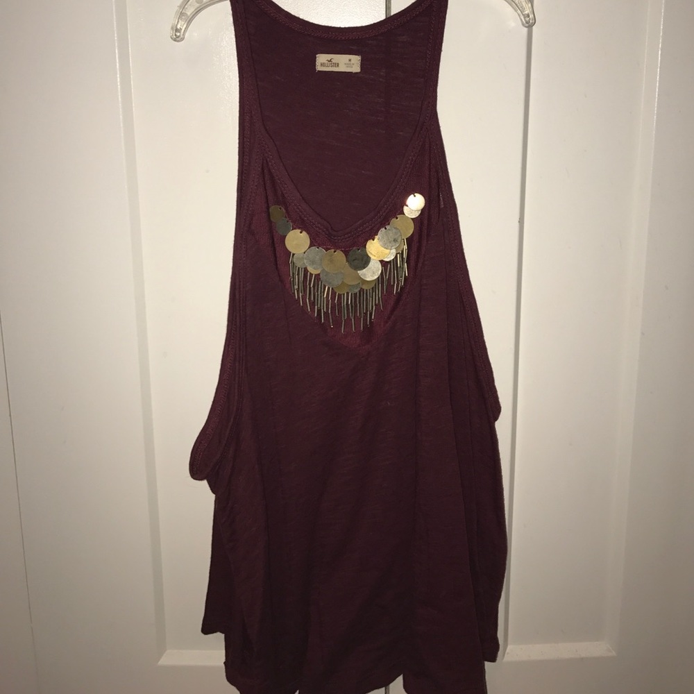 Maroon Tank Top