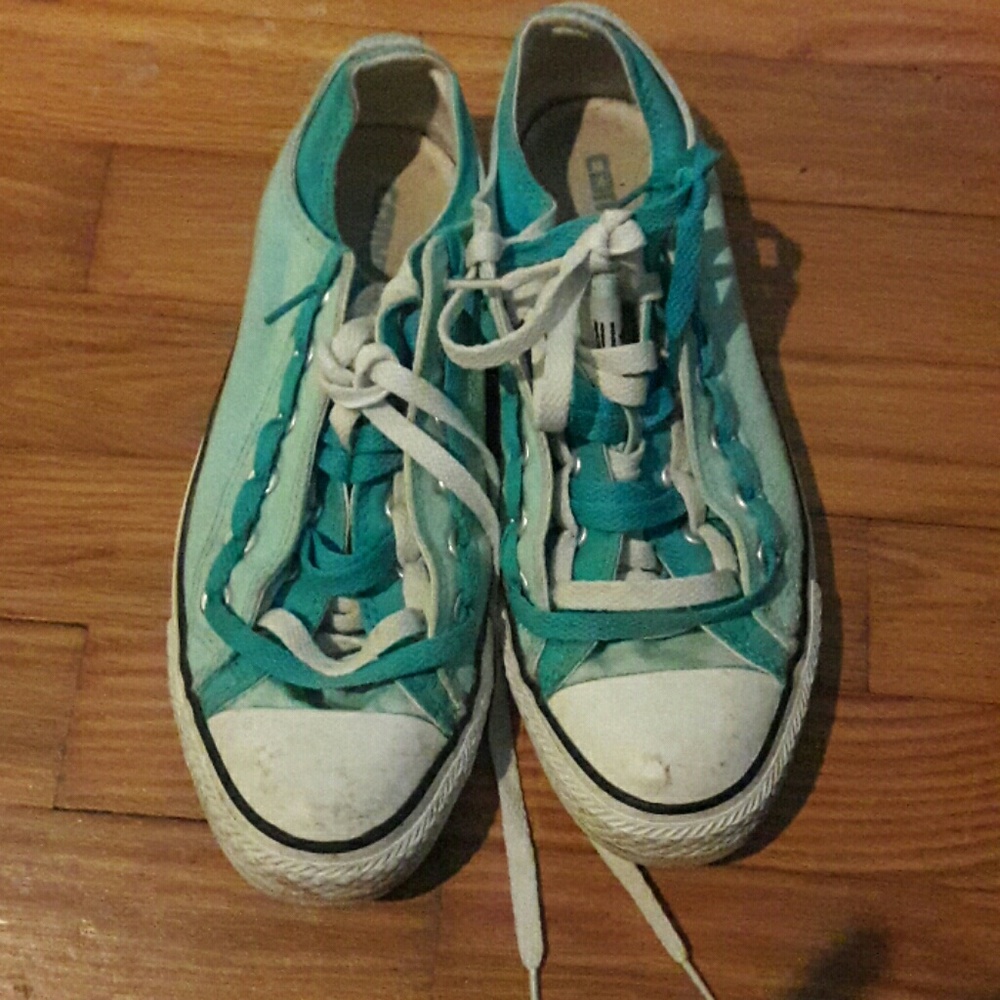 Baby blue converse