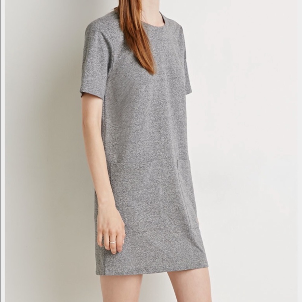 Mod Grey Shift Dress | Size S