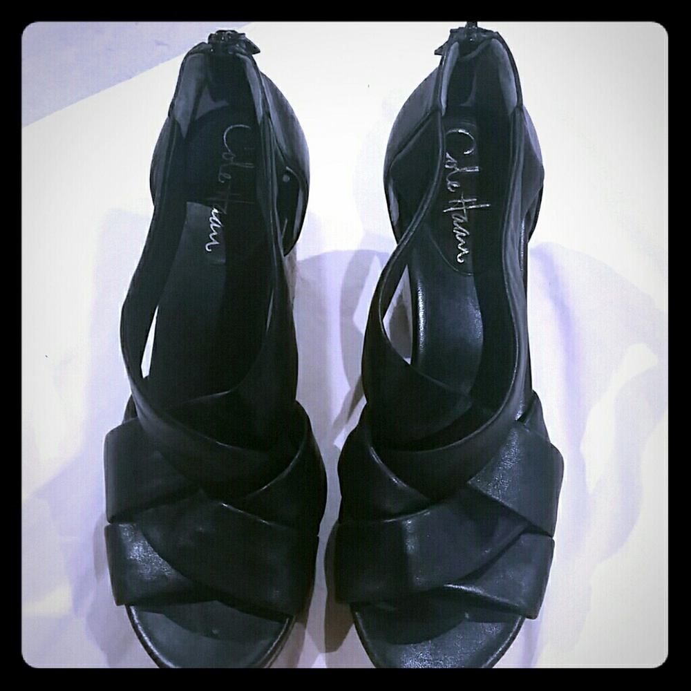 COLE HAAN WEDGE SANDALS