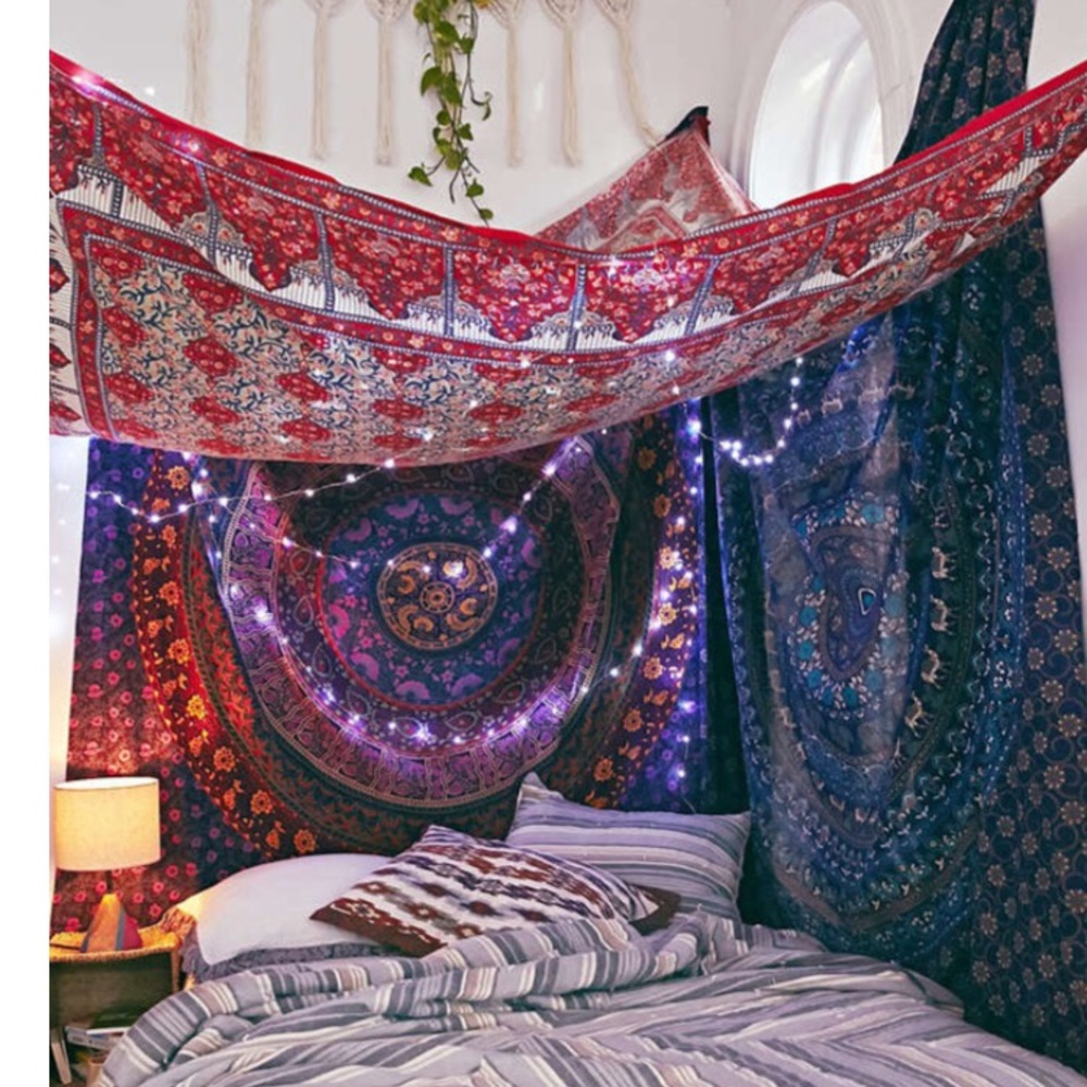 purple mandala tapestry