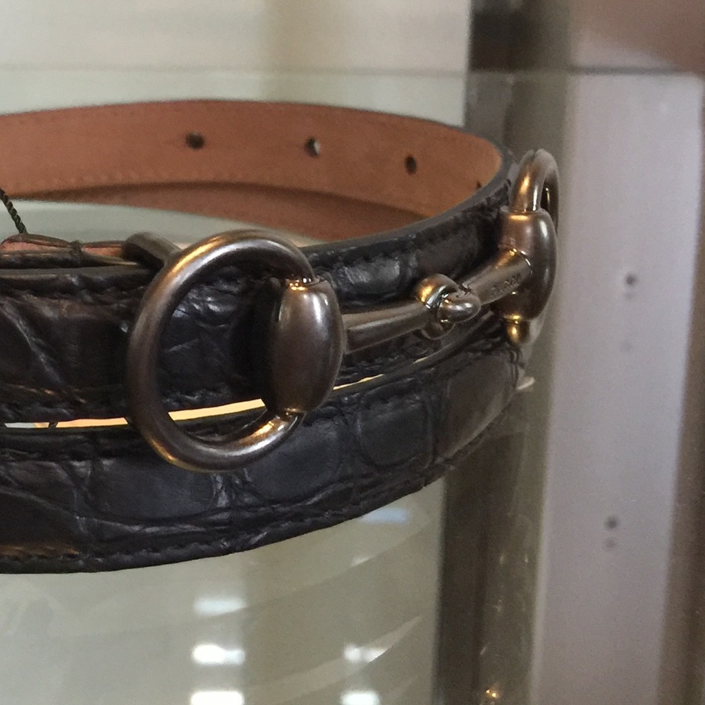 NWT Gucci Black Belt - Picture 2 of 8