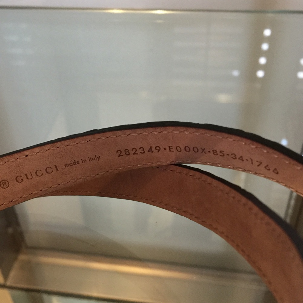 NWT Gucci Black Belt - Picture 5 of 8