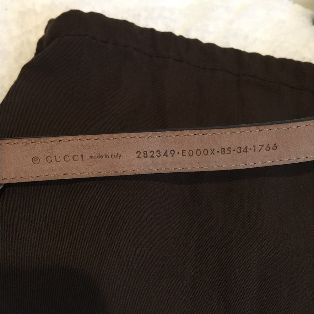 NWT Gucci Black Belt - Picture 7 of 8