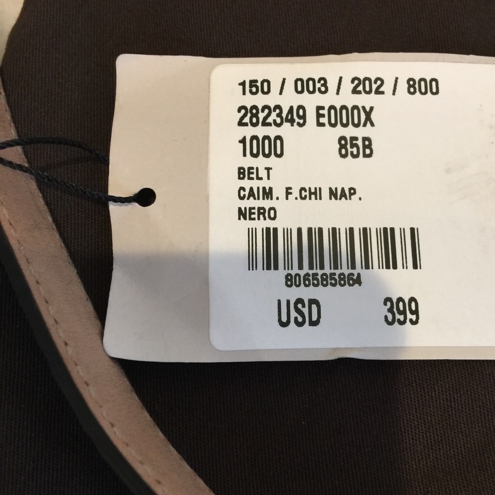 NWT Gucci Black Belt - Picture 8 of 8