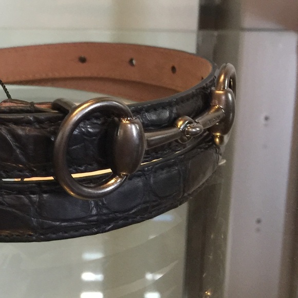 NWT Gucci Black Belt - Picture 2 of 8