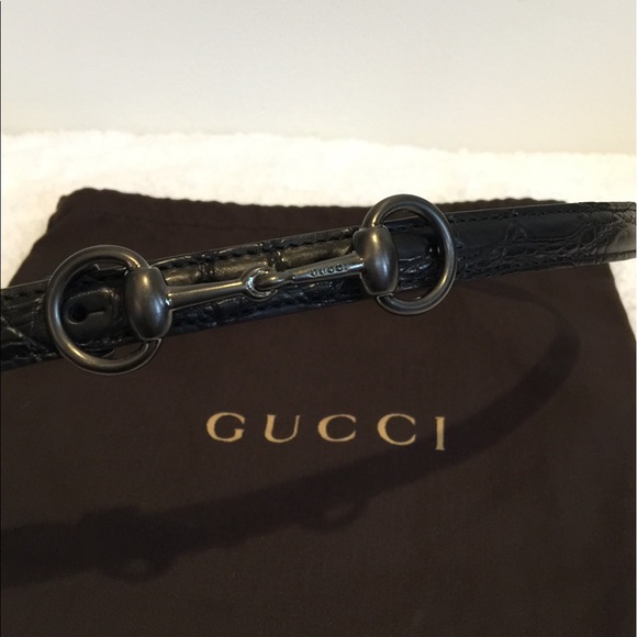NWT Gucci Black Belt - Picture 6 of 8