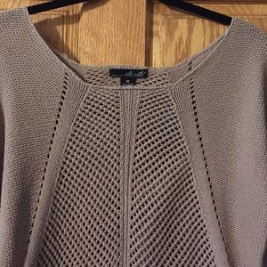 Taupe high low Willi Smith sweater