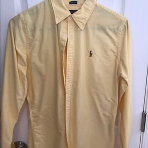 Ralph Lauren Slim Fit Long Sleeve Oxford Shirt