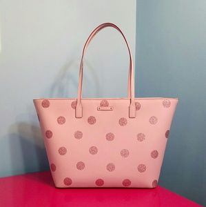Kate Spade Haven Lane Margareta Pink Polka Dots