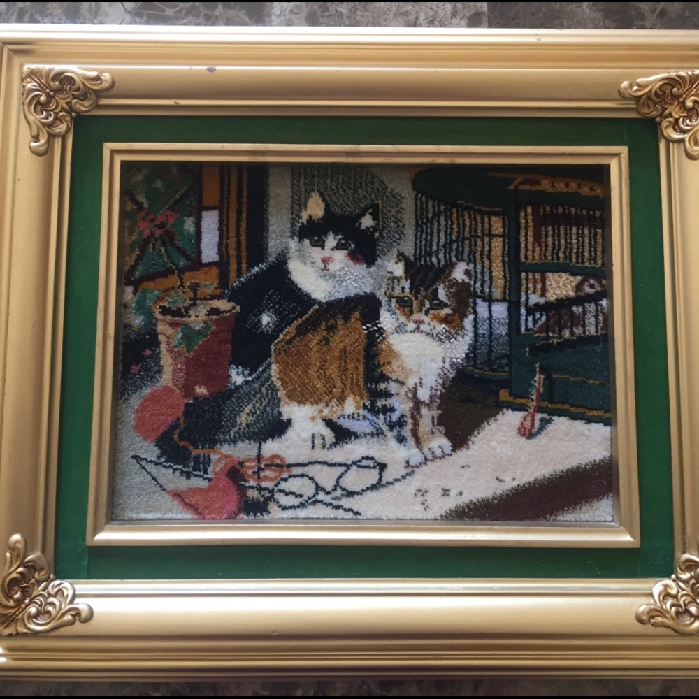 Handmade Persian Rug Portrait