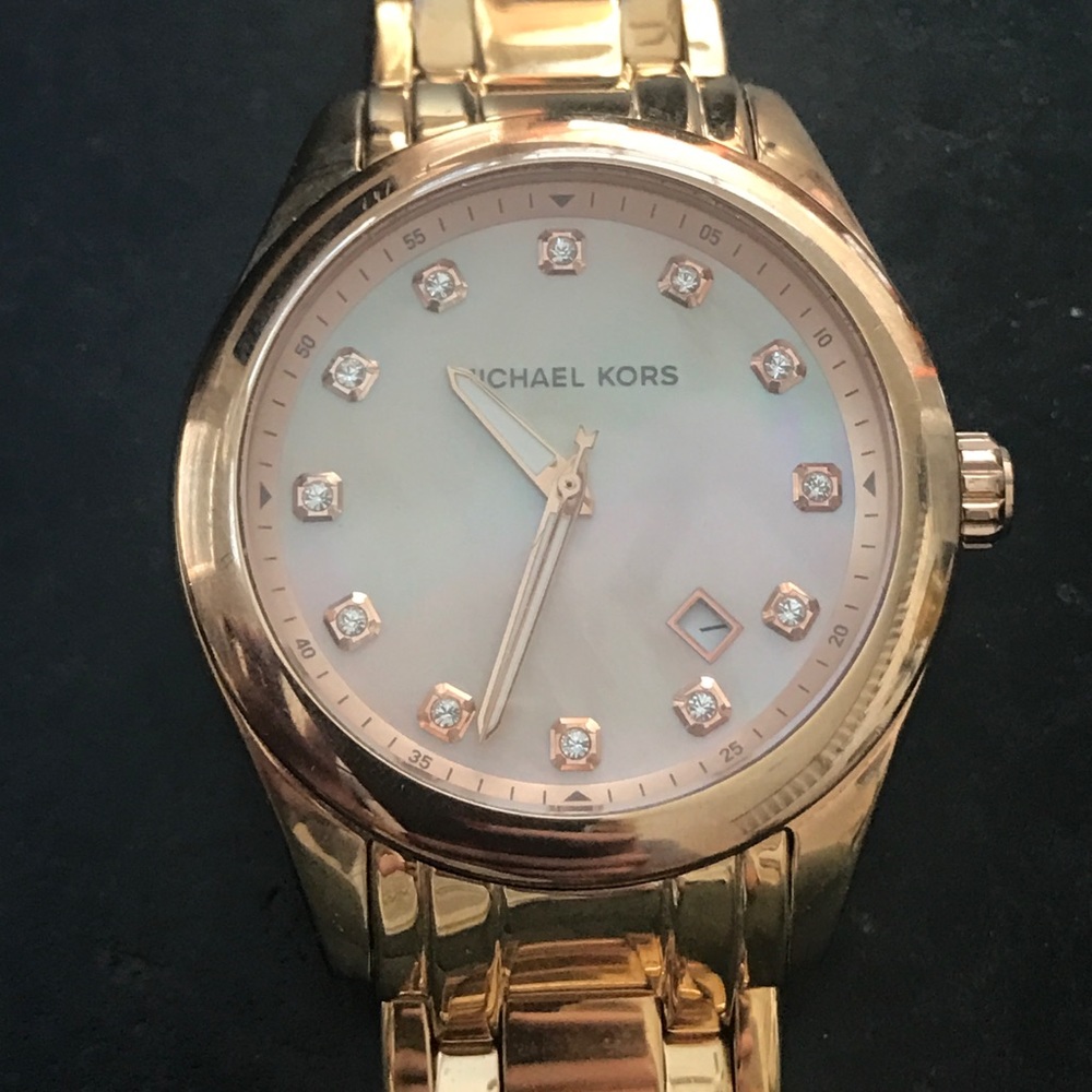 Rose Gold Michael Kors watch style#MK5311