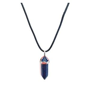 NEW! Blue Natural Stone Necklace