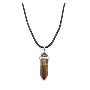 NEW! Brown Natural Stone Necklace