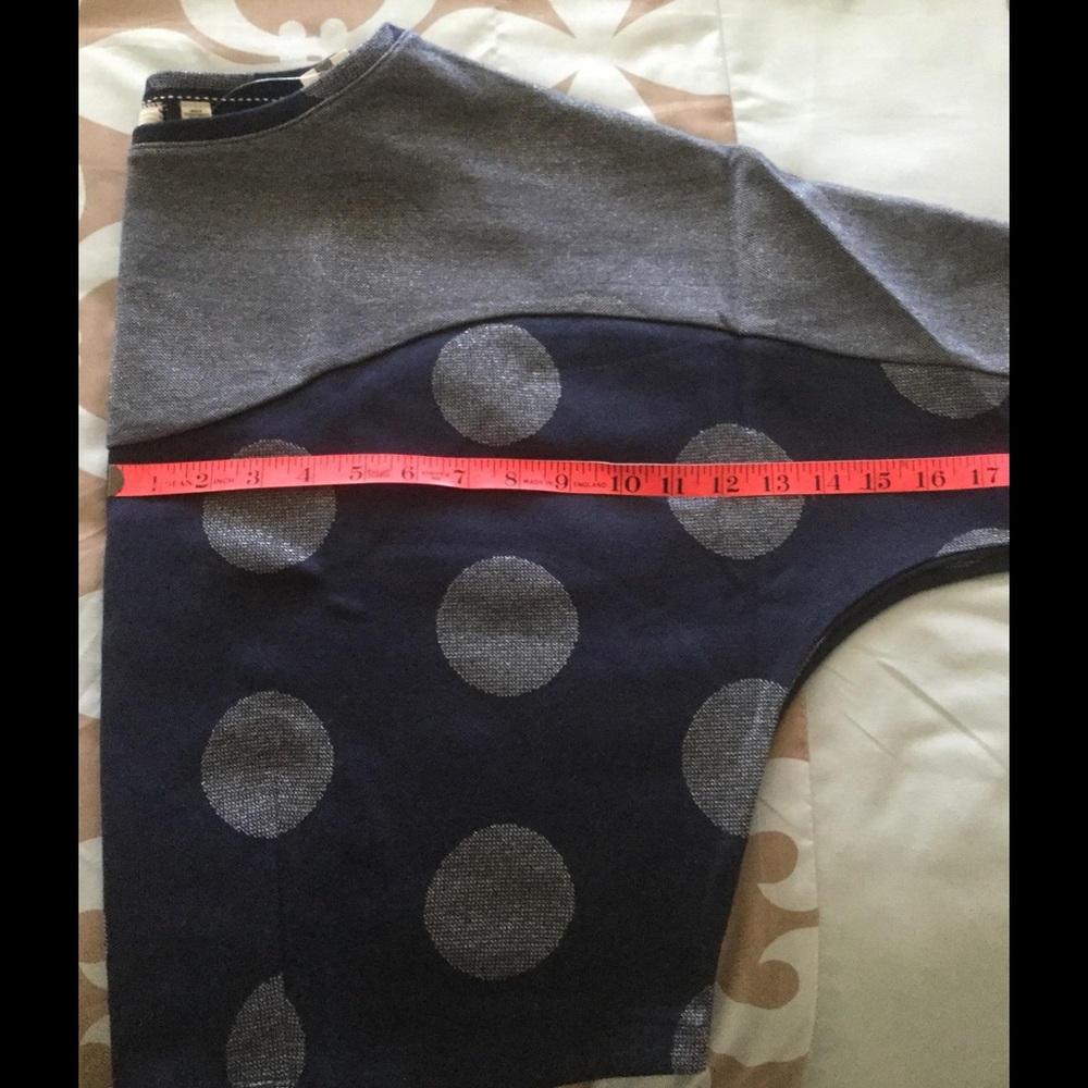 Anthropology Metallic Dot Sweatshirt - Picture 5 of 6