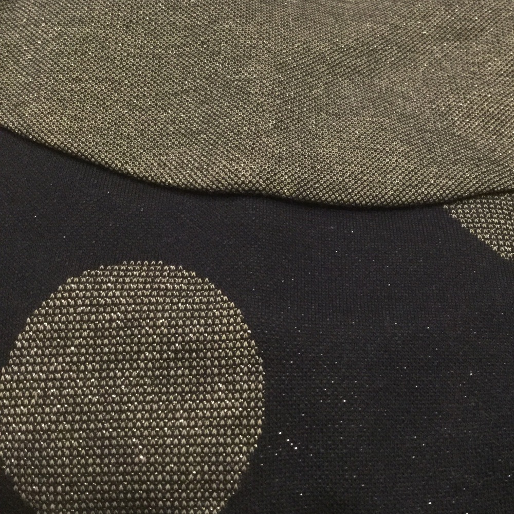 Anthropology Metallic Dot Sweatshirt - Picture 6 of 6