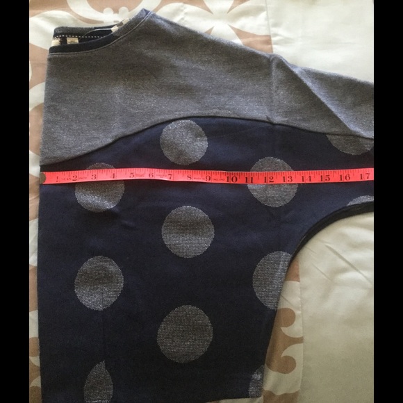 Anthropology Metallic Dot Sweatshirt - Picture 5 of 6